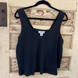 New With Tags!  Cute Carmen Marc Salvo sleeveless blouse. Size S